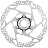 Shimano Deore SM-RT54-S Disc Brake Rotor - 160mm Center Lock For Resin Pads Only External Lockring Silver
