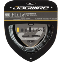 Jagwire 2x Elite Link Shift Cable Kit SRAM/Shimano Polished Ultra-Slick Cables Ltd. Gray