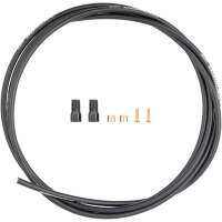 Jagwire Sport Mineral Oil Hydraulic Hose Kit Shimano Deore Alivio Acera RS805 MT500 MT400 MT200 Metrea 2000mm BLK