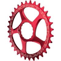 RaceFace Narrow Wide Chainring: Direct Mount CINCH 34t Red