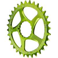 RaceFace Narrow Wide Chainring: Direct Mount CINCH 34t Green
