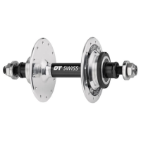DT Swiss 370 Track Rear Hub - 10 x 1 Threaded x 120mm Rim Brake Threaded Polished 24H
