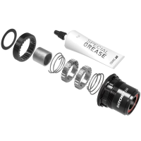 DT Swiss Ratchet LN Freehub Body Upgrade Kit - SRAM XDR Standard Aluminum Sealed Bearing 18T