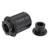 DT Swiss 3-Pawl Freehub Body - Shimano HG 11 Road Standard Aluminum / Steel Sealed Bearing Kit w/ End Cap 12 x 142 mm