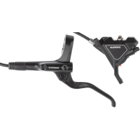 Shimano Altus BL-MT201/BR-UR300 Disc Brake Lever - Front Hydraulic Flat Mount Resin Pads BLK