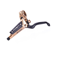 TRP DH-R EVO HD-M846 Disc Brake and Lever - Rear Hydraulic Post Mount Gold