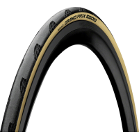 Continental Grand Prix 5000 Tire - 700 x 28 Clincher Folding BLK/Cream BLKChili Vectran Breaker LazerGrip ACT