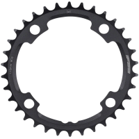Full Speed Ahead Gossamer ABS Chainring - 34t 110 Full Speed Ahead ABS BCD 4-Bolt Aluminum N10/N11 BLK