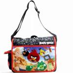 Angry Birds Black Red Messenger Bag