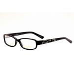 Nicole Miller Women's Houston Eyeglasses C01 Black Full Rim Optical Frame 51mm