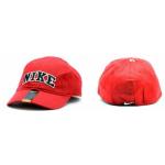 Nike Boy's Embroidered Nike Logo Baseball Cap SZ 4/7 - Red - 4/7