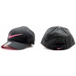 Nike Girl's Embroidered Nike Swoosh Logo Baseball Cap Sz 4/6X - Black - 4/6X