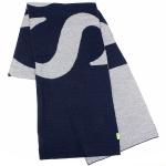 Hugo Boss Men's Knitties Winter Scarf - Navy - One Size