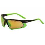 Bolle Men's Cadence Sport Sunglasses - Matte Black/Green/Brown Oleophobic Anti Fog  12089 - Medium/Large