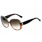 Balenciaga Women's BA95S BA/95S Fashion Sunglasses - Brown Horn/Grey Gradient - Lens 57 Bridge 16 Temple 135mm