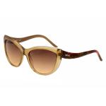 Just Cavalli Women's JC631S 631/S Cat Eye Sunglasses - Brown - Lens 57 Bridge 17 Temple 135mm