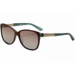 Swarovski Women's Evelina SW83 SW/83 Fashion Sunglasses - Brown - Lens 58 Bridge 15 Temple 135mm