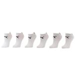 Puma Women's 6 Pair Sport Lifestyle No Show Socks - White - 9 11 Fits Shoe 4 10.5