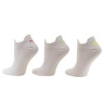 Polo Ralph Lauren Women's 3 Pairs Double Tab Ankle Socks Sz: 9 11 Fits 4 10.5 - White - 9 11 Fits 4 10.5