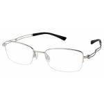 Charmant Line Art Women's Eyeglasses XL2062 XL/2062 Half Rim Optical Frame - White - Lens 51 Bridge 18 Temple 135mm