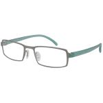 Porsche Design Men's Eyeglasses P'8145 P8145 Full Rim Optical Frame - Titanium/Teal   F - Lens 53 Bridge 19 Temple 140mm