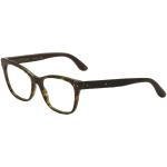 Bottega Veneta Women's Eyeglasses BV 0010O 0010/O Full Rim Optical Frame - Brown - Lens 53 Bridge 17 Temple 145mm