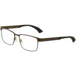 Puma Men's Eyeglasses PU0050O PU/0050O Full Rim Optical Frame - Bronze - Lens 57 Bridge 17 Temple 140mm