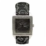 Guess Women s Classic Glamour U0050L1 Gunmetal Python Print Watch