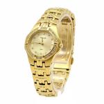 Pulsar Women s Night Out PTC390 Swarovski Crystal Gold Analog Watch
