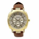 Pulsar Women s Night Out PP6138 Swarovski Crystal Brown Analog Watch