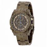 Bulova Men s Precisionist Collection 98B229 Gunmetal Chronograph Analog Watch