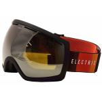 Electric EG2 EG0513 EG/0513 Ergonomic Snow Goggles - Orange Blast Black/Bronze Silver Chome W/Extra Len