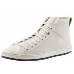 Hugo Boss Men's Dynamo Canvas/Leather Sneakers Shoes - White - 12 D(M) US