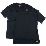 Calvin Klein Men's 2 Pc Tall Cotton Classic Fit Crew Neck Basic T Shirt - Black - XXX Large