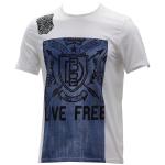 Buffalo By David Bitton Men's Nacap Cotton Short Sleeve T Shirt - White - X Large