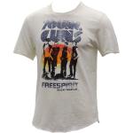 Buffalo By David Bitton Men's Napso Festival Cotton Crew Neck T Shirt - White - X Large