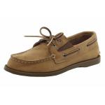 Sperry Top Sider Boy's A/O Slip On Fashion Boat Shoes - Beige - 1   Little Kid