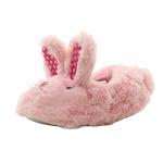 Stride Rite Toddler Girl's Fuzzy Bunny Slippers Shoes - Pink - 9/10 M US Toddler
