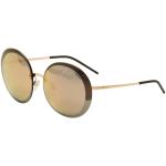 Emporio Armani Women's EA2044 EA/2044 Fashion Sunglasses - Pink Gold/Black/Grigio Specchio Oro Rosa   3004/4Z - Lens 61 Bridge 16 Temple 140mm