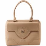 Love Moschino Women's Heart Shoulder Satchel Handbag  - Pink