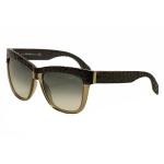 Roberto Cavalli Women's Rea 739S 739/S Fashion Sunglasses - Black/Green Gray Grad   05B - Lens 58 Bridge 15 Temple 135mm
