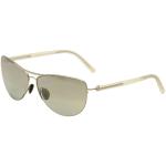 Porsche Design Women's P'8570 P8570 Fashion Pilot Sunglasses - Light Gun/Grad.Gray   C - Lens 61 Bridge 14 Temple 130mm