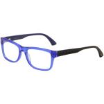 Puma Men's Eyeglasses PU0047O PU/0047O Full Rim Optical Frame - Blue - Lens 55 Bridge 19 Temple 145mm