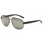 Armani Exchange Men's AX 2019/S 2019S Pilot Sunglasses - Black - Lens 60 Bridge 13 Temple 140mm