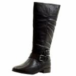 Nine West Girl's Sassy Tran Fashion Boots Shoes - Black - 12.5   Little Kid
