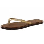 Sanuk Women's Yoga Venus Glow Fashion Flip Flops Sandals Shoes - Gold - 6 B(M) US