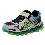 Skechers Boy's Skech Air 2.0 Air Pod Memory Foam Sneakers Shoes - Silver - 11 M US Little Kid