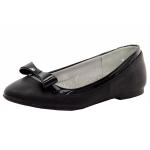 Nine West Girl's Fala Fashion Ballet Flats Shoes - Black - 1 M US Little Kid