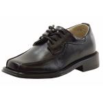 Easy Strider Boy's Lace Up Dress Classic School Uniform Oxfords Shoes  - Black - 12   Little Kid