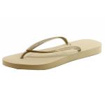 Havaianas Women's Slim Fashion Flip Flops Sandals Shoes - Beige - 9 B(M) US/10 B(M) US